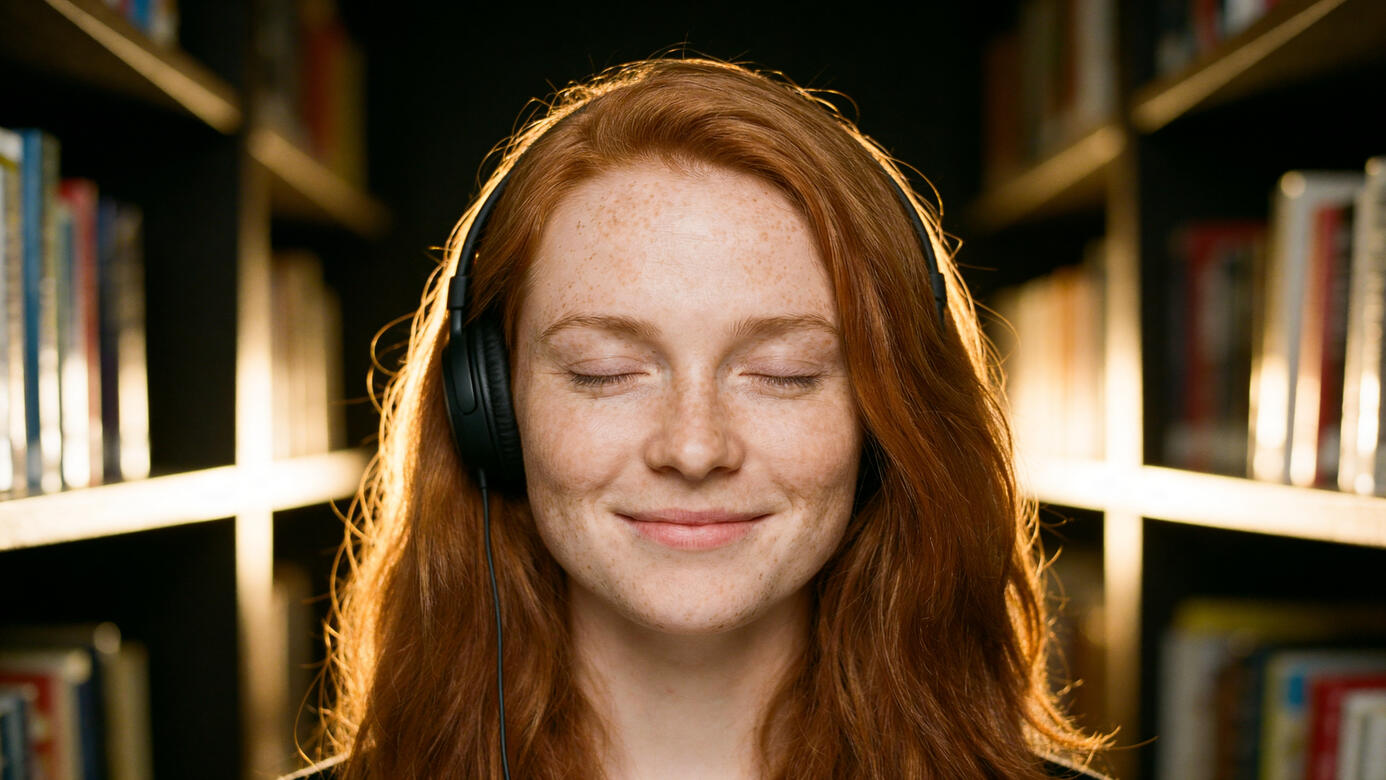 Audiobooks - Stories that breathe. Our audio productions bring prose to life with immersive narration and cinematic sound design, ready for every platform.